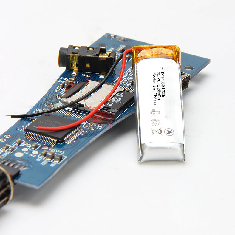 601336 220mAh | 3.7V LiPo Lithium Ion Battery
