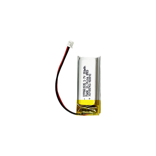 661535 350mAh with KC62133 | 3.7V LiPo Lithium Ion Battery