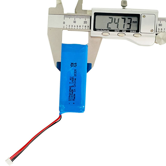 7.4V Lithium Battery Pack 602560-2S 1100mah