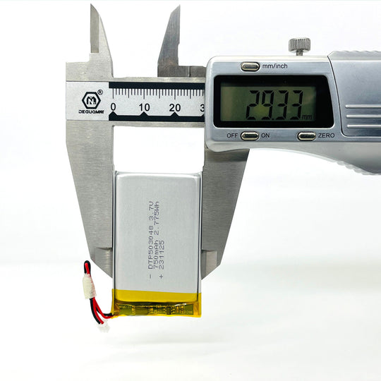 503048 750mAh with UN38.3, IEC62133, CB, KC62133, RoHS, BIS | 3.7V LiPo Lithium Ion Battery