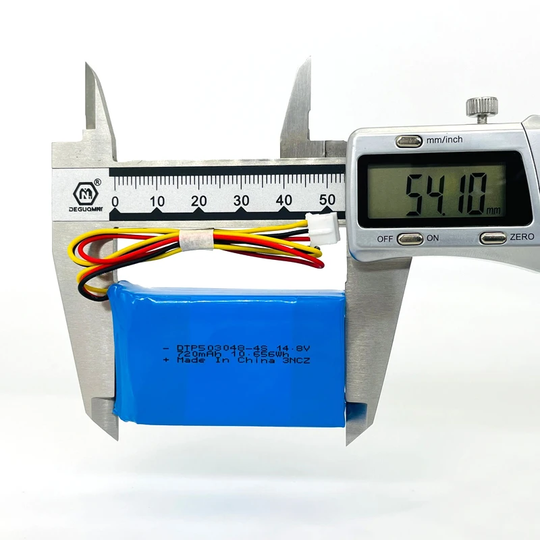 14.8V Lithium Battery Pack 503048-4S 7200mah