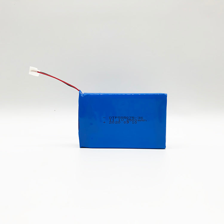 11.1V Lithium Battery Pack 555075-3S 2500mah