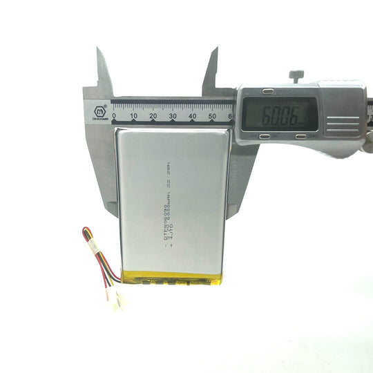 806090 6000mAh with UL1642, CE & RoHS | 3.7V LiPo Lithium Ion Battery