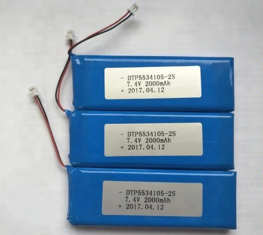 7.4V Lithium Battery Pack 5534105-2S 2000mah