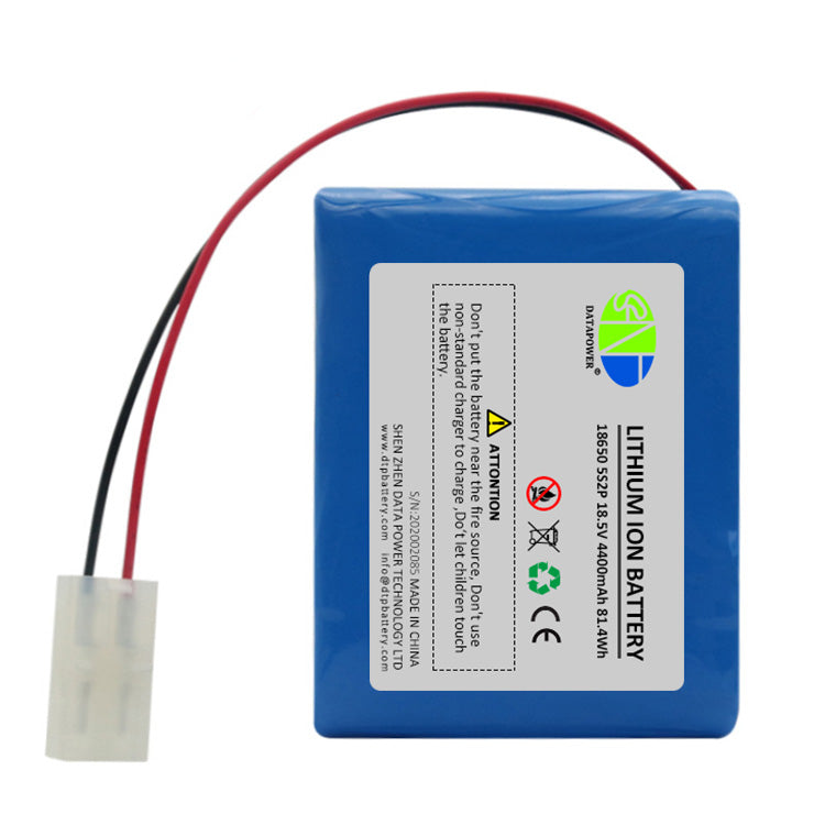 Cylindrical 18650-5S2P 18.5V  4400mah Li-ion Battery Pack (A-grade cell）