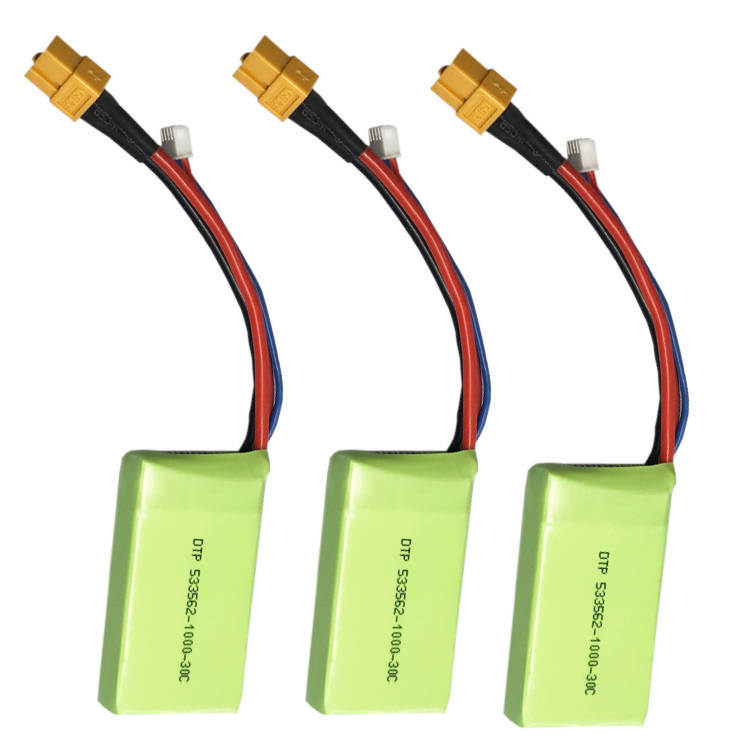 533562 100mAh | 3.7V 30C High Rate Lithium Battery