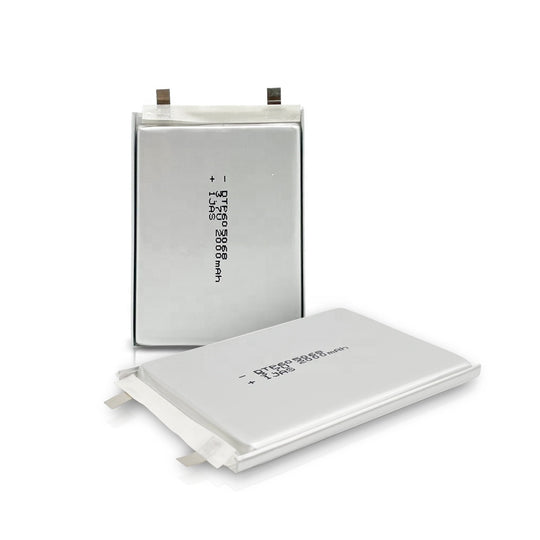 605068 2000mAh with UL1642, CB, CE & RoHS | 3.7V LiPo Lithium Ion Battery