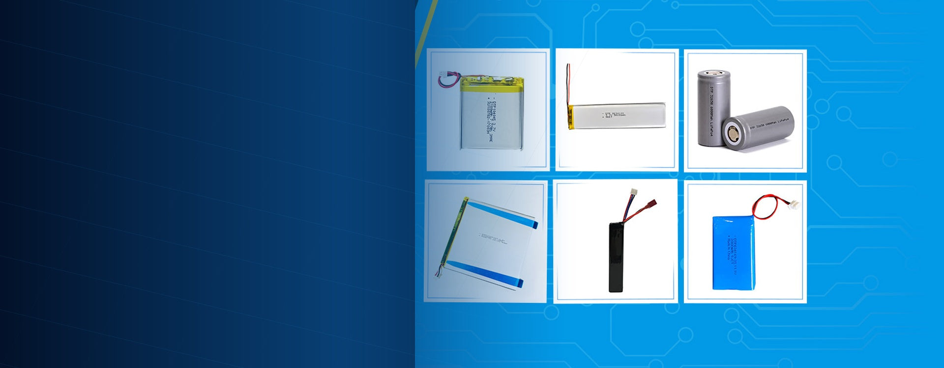 Lithium battery banner