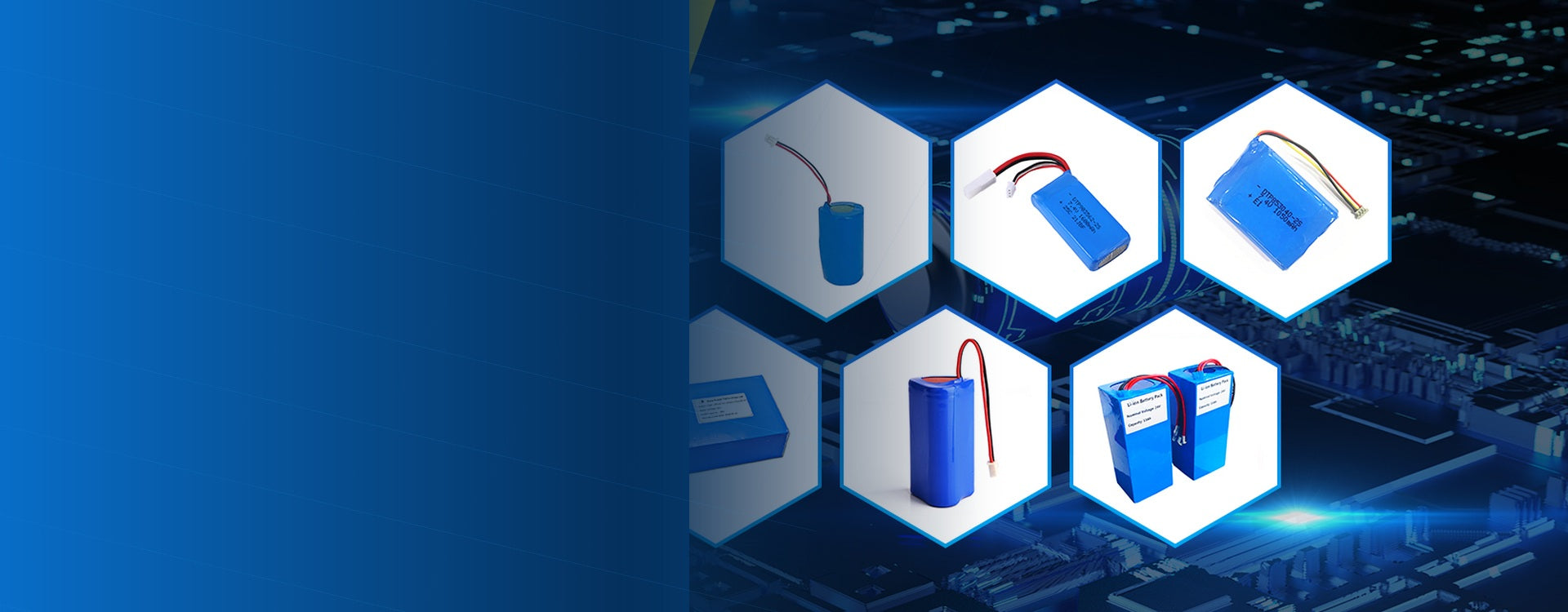 Lithium battery banner