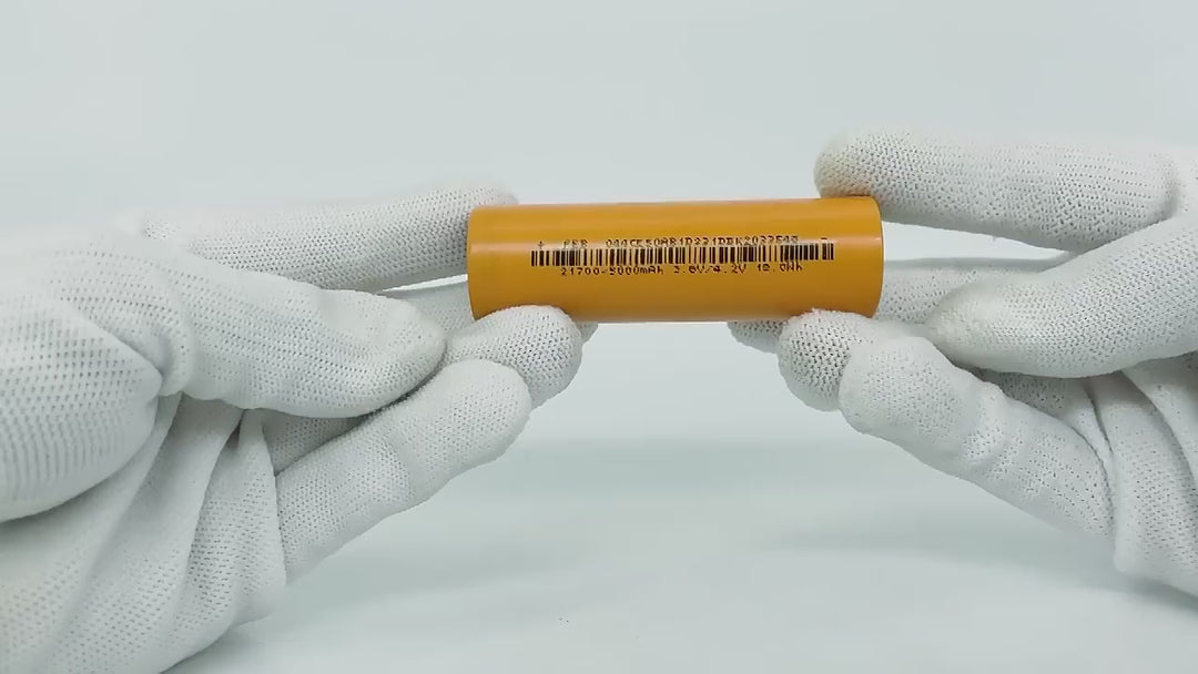 Cylindrical 21700 3.7V 5000mah Li-ion Battery (A-grade cell）